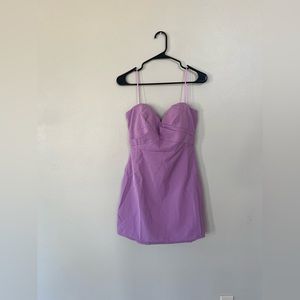 NEW! Lavender Strapless Dress